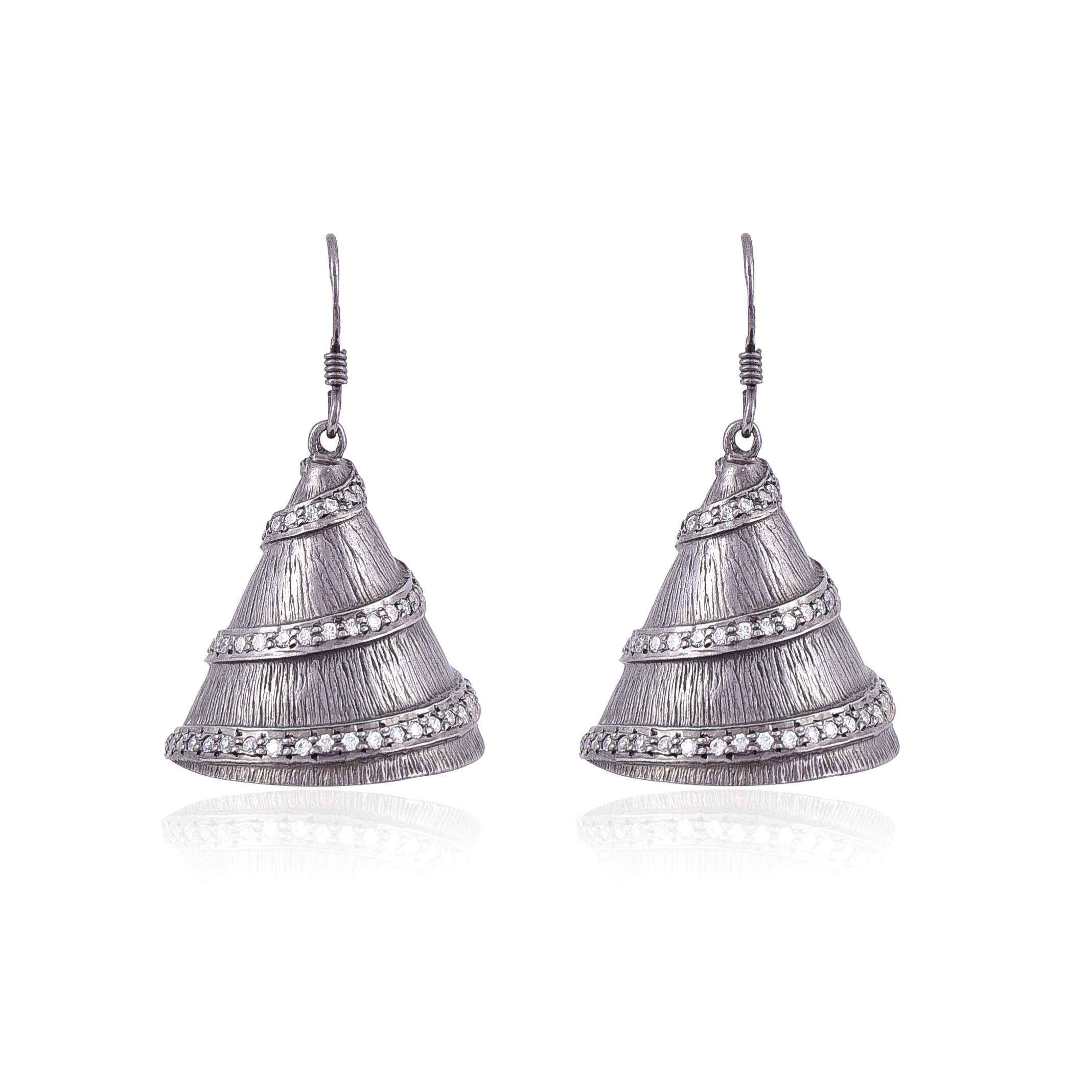 sterling-silver-textured-cz-earring-sku-5834